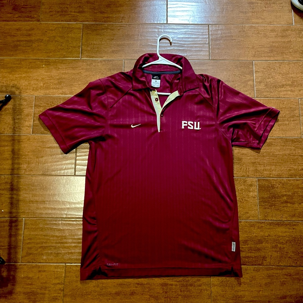 FSU Florida State University Nike Men’s Polo Tee